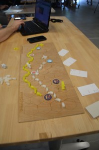 A game of Ground Control with well-completed supply lines