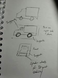 Truck sketches
